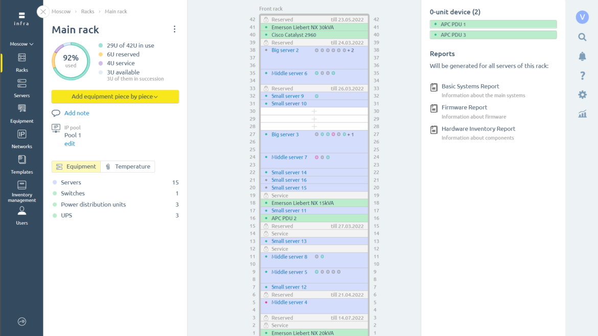 Rack visualization – WebGaraj